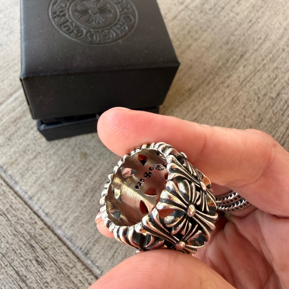 Chrome Hearts Cemetery Ring size 8 - Picture 4 of 6
